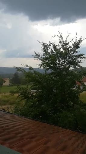 Orage en haute loire - Témoins BFMTV
