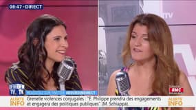 PMA: Marlène Schiappa embarrassée face à la question d'Apolline de Malherbe