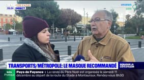 Nice: le port du masque dans les transports recommandé par la mairie