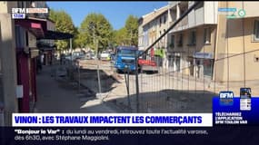 Vinon-sur-Verdon: des commerçants dérangés par les travaux de réhabilitation du centre-ville