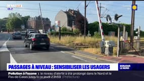 Des actions de prévention ont lieu dans la région pour sensibiliser les usagers et les automobilistes aux passages à niveau