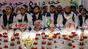 Une cérémonie de mariage à Kaboul, en Aghanistan, le25 décembre 2023