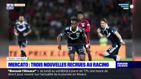 Ligue 1: trois nouvelles recrues pour le Racing Club de Strasbourg. 