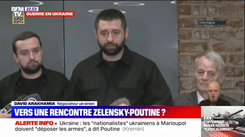 Guerre en Ukraine: vers une rencontre entre Zelensky et Poutine?