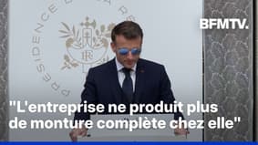 Les lunettes d'Emmanuel Macron sont-elles réellement made in France ?  