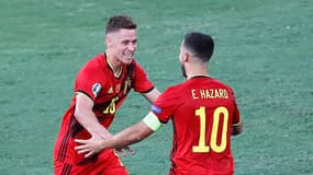 Thorgan et Eden Hazard 