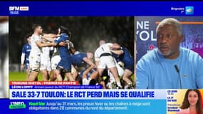Champions Cup: lourde défaite du RCT, qui se qualifie malgré tout son passage en huitièmes de finale