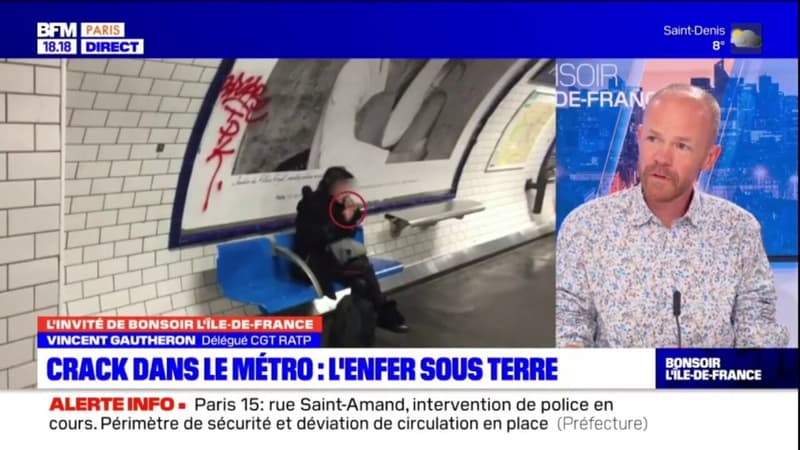 Pécresse à la rencontre des toxicomanes: une "opération de communication" pour la CGT-RATP