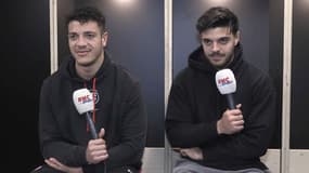 Théo et Romain Ntamack