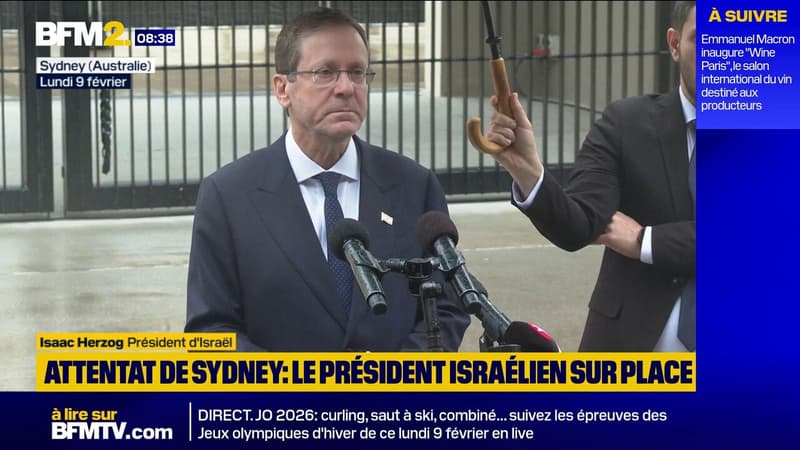 "Nous vaincrons ce mal": le président israélien en Australie pour rendre hommage aux victimes de l'attentat de Bondi beach