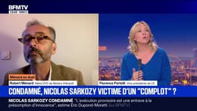 Condamnation de Nicolas Sarkozy: "Je ne partage pas le fond de ses propos, je les comprends à titre humain", assure Florence Portelli, vice-présidente LR