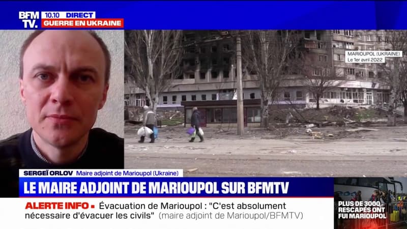 Sergeï Orlov, maire adjoint de Marioupol: 