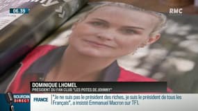 "On veut juste écouter l'album de Johnny et s'ils peuvent s'arranger, c'est bien" avoue un président de fan club de Johnny Hallyday