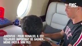 Peu importe le jeu, Ronaldo veut toujours gagner... même face à son fils