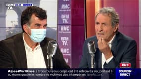 Arnaud Fontanet, membre du Conseil Scientifique, face à Jean-Jacques Bourdin sur RMC et BFMTV
