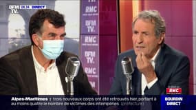 Arnaud Fontanet, membre du Conseil Scientifique, face à Jean-Jacques Bourdin sur RMC et BFMTV