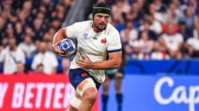 Grégory Alldritt avec la France lors du Mondial 2023