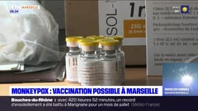 Marseille: des créneaux de vaccination contre la variole du singe