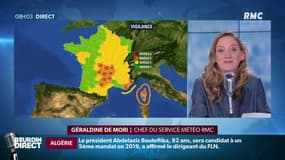 Intempéries: de gros cumuls de pluie attendus ?