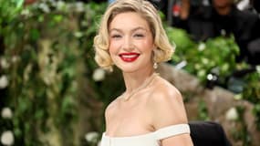 Gigi Hadid au Met Gala, le 6 mai 2024 à New York.