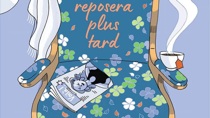 Couverture de la BD "On se reposera plus tard" Couverture de la BD "On se reposera plus tard"