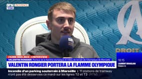 Valentin Rongier, porteur de la flamme, rêve de partir de l'Orange Vélodrome