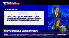 Quelle attestation doit présenter un collégien dans les transports? BFMTV répond à vos questions  