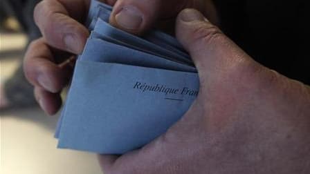 Une très large majorité (72%) des sympathisants écologistes seraient favorables à une candidature unique PS/Verts-Europe Ecologie dès le 1er tour de l'élection présidentielle de 2012, selon un sondage Ipsos pour France soir. /Photo d'archives/REUTERS/Pasc