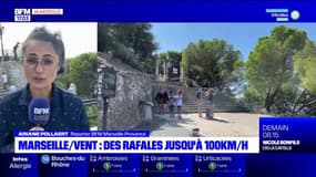 Marseille: des rafales de vent enregistrées jusqu'à 100 km/h