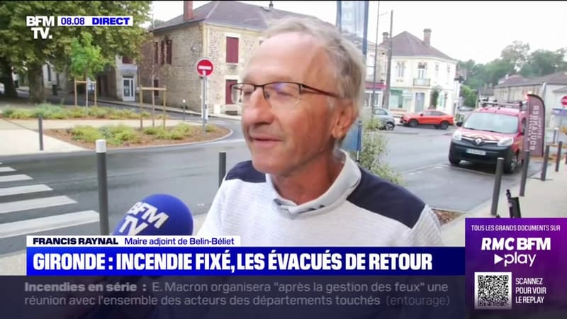 Incendie fixé en Gironde: 