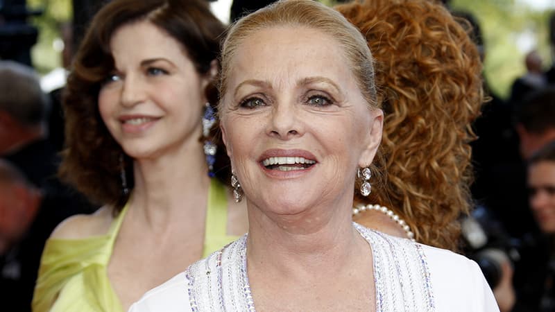 L'actrice italienne Virna Lisi, en 2009, au festival de Cannes