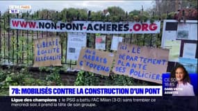 Yvelines: la construction d'un pont suscite la polémique auprès de riverains