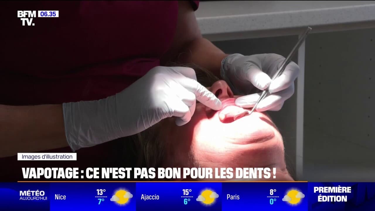 Une tude anglaise alerte sur la dangerosit du vapotage sur la sant  buccodentaire