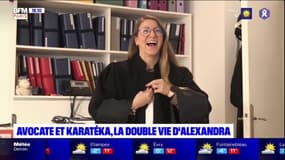 "Il faut être un peu schizo": avocate et karatéka, la double vie effrénée d'Alexandra Recchia