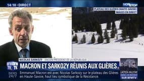 "Quand on est Président, il est impossible de satisfaire tout le monde." : Nicolas Sarkozy prône l'unité à l'hommage aux soldats du plateau des Glières 