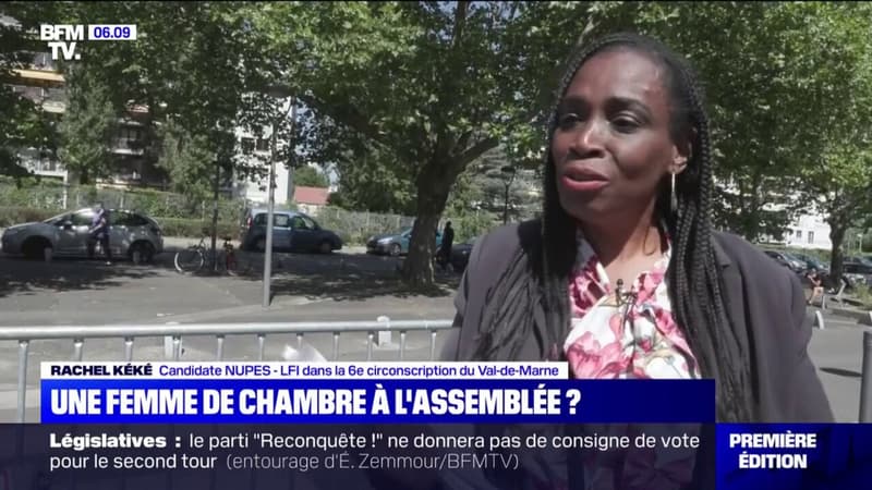 Rachel Keke, première femme de chambre à l'Assemblée nationale?