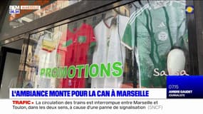 Marseille: l'ambiance monte dans la cité phocéenne pour la Coupe d'Afrique des nations