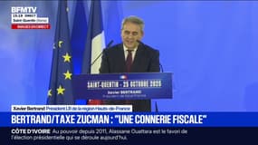 Budget: "Arrêtons de nous prosterner devant Monsieur Zucman", déclare Xavier Bertrand (LR) qui estime que la taxe Zucman est  "une connerie fiscale"