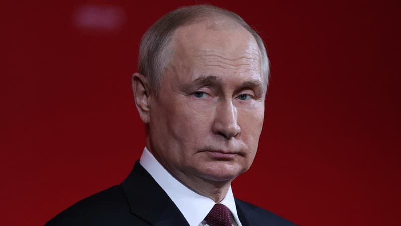 Vladimir Poutine le 9 novembre 2022 à Moscou