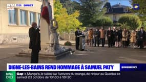 Digne-les-Bains rend hommage à Samuel Paty 