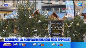 Boulogne-sur-Mer: le nouveau marché de Noël apprécié