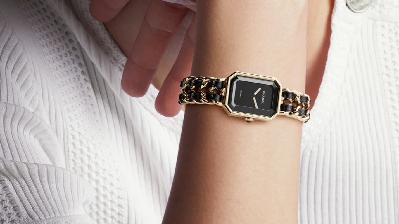 La montre Première Édition Originale de Chanel. La montre Première Édition Originale de Chanel.