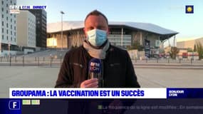 Vaccination contre le Covid-19: l'objectif des 9.000 doses en passe d'être atteint au Groupama Stadium