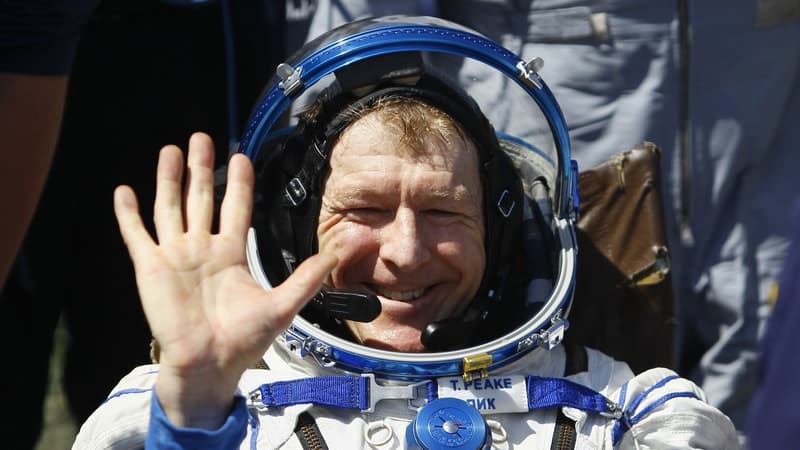 Tim Peake, le 18 juin 2016