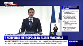Olivier Véran: "La Nièvre et le Morbihan quittent les départements classés en zone d'alerte"