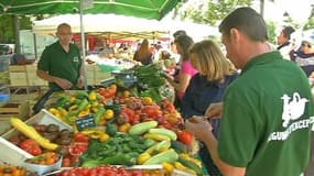 A Paris, un marché bio sur les Champs-Elysées