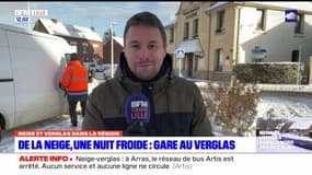 "C'est galère": le quotidien des habitants des Hauts-de-France perturbé par la neige et le verglas