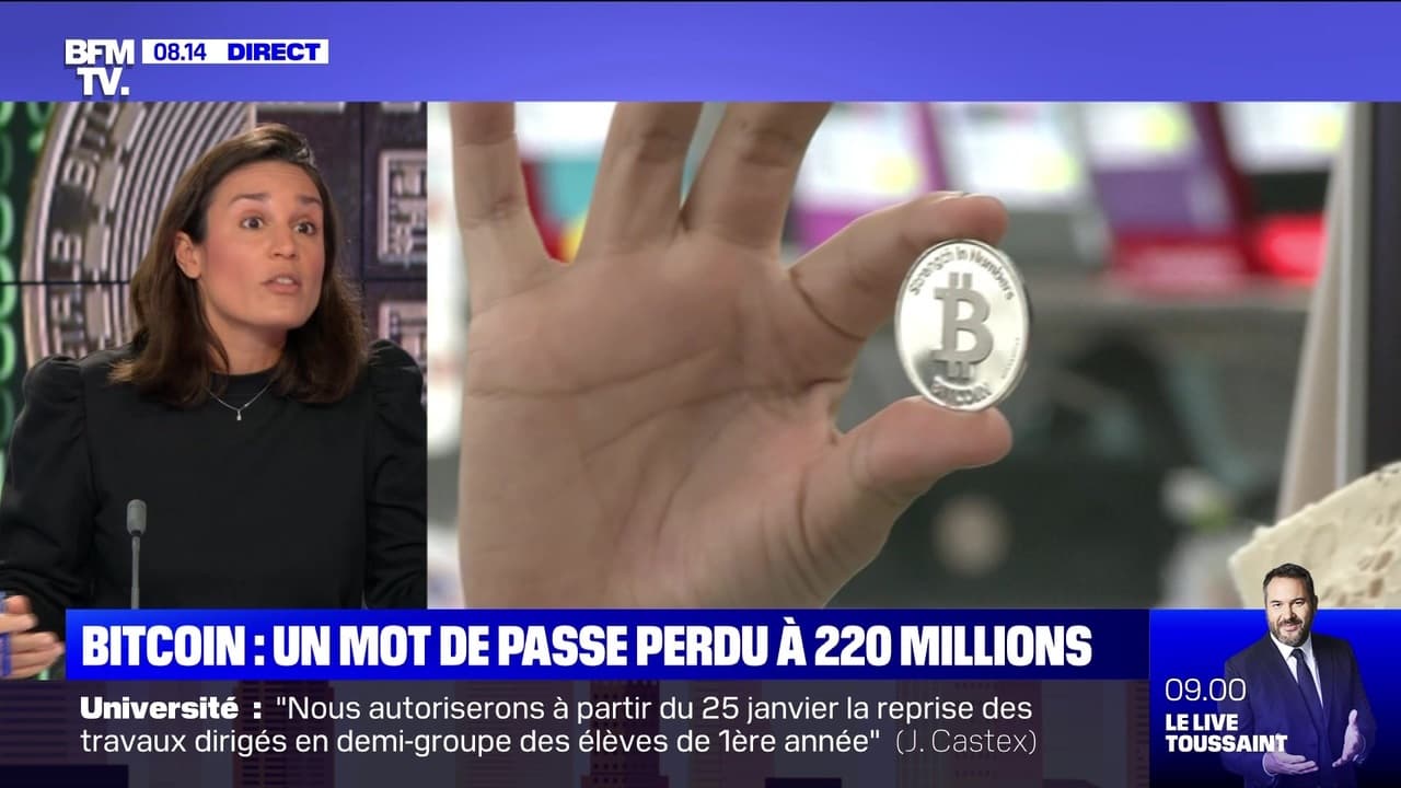 Bitcoin : un mot de passe perdu à 220 millions - 15/01