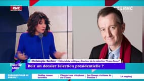 Faut-il reporter l’élection présidentielle ? "Il faut maintenir cette élection et montrer que pendant les guerres les démocrates respectent le peuple et le font voter" selon Christophe Barbier.