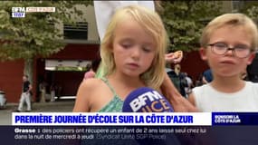 Rentrée scolaire: comment s'est passé la première journée d'école sur la Côte d'Azur?